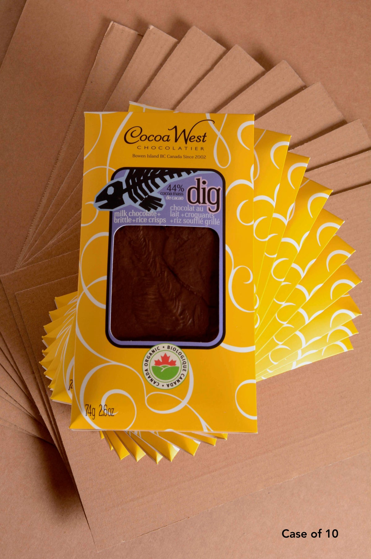 Coco Dig Dig Bar – Cocoa West Chocolatier Inc.